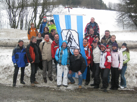 Abordnung des SCF in Willingen